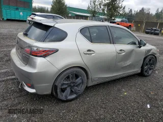 2017 Lexus CT with VIN JTHKD5BH2H2286719, listed as a Copart auction lot 82180384 with 118,685 mi miles and Salvage Title. Bid and sale history available at carsss.com. Image 3.