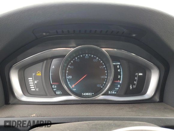 2015 Volvo V60 T5 Drive-E Premier with VIN YV140MEK2F1233829, listed as a Copart auction lot 83320544 with 143,632 mi miles and Salvage Title. Bid and sale history available at carsss.com. Image 9.