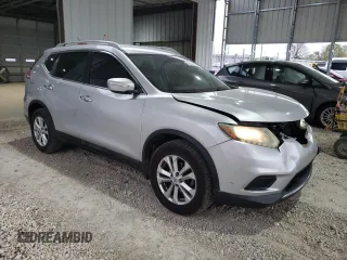 2014 Nissan Rogue SV with VIN 5N1AT2MT6EC759183, listed as a Copart auction lot 52629215 with 172,010 mi miles and Salvage Title. Bid and sale history available at DreamBid. Image 4.