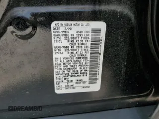 2020 Nissan Rogue SV z VIN JN8AT2MT5LW041919, wystawiony jako Copart lot #59590795 z przebiegiem 57 174 mil mil oraz Szkoda całkowita • Salvage title. Historia ofert i sprzedaży dostępna na DreamBid. Obrazek 13.