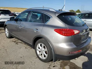 2010 Infiniti EX Journey with VIN JN1AJ0HR3AM755208, listed as a Copart auction lot 70825834 with 97,838 mi miles and Salvage Title. Bid and sale history available at carsss.com. Image 2.