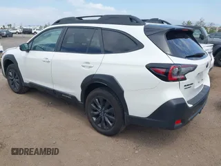 2023 Subaru Outback Onyx with VIN 4S4BTAJC4P3117924, listed as a IAAI auction lot 42021049 with 34,808 mi miles and . Bid and sale history available at DreamBid. Image 3.