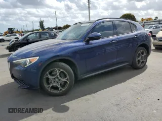 2018 Alfa Romeo Stelvio Sport z VIN ZASFAKPN4J7B67062, wystawiony jako Copart lot #51075705 z przebiegiem 74 486 mil mil oraz Szkody całkowita. Historia ofert i sprzedaży dostępna na DreamBid. Obrazek 1.