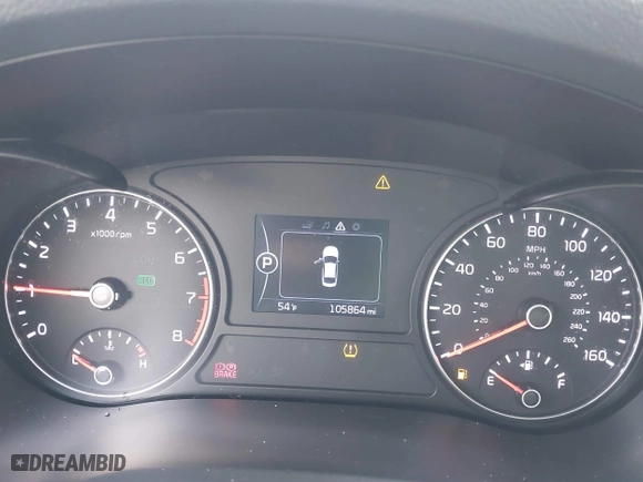 2017 Kia Optima EX with VIN 5XXGU4L39HG162638, listed as a IAAI auction lot 41904299 with 105,864 mi miles. Bid and sale history available at carsss.com. Image 7.