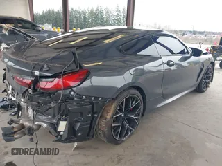2022 BMW M8 Competition with VIN WBSAE0C06NCH54166, listed as a IAAI auction lot 41776580 with 1 mi miles. Bid and sale history available at carsss.com. Image 4.