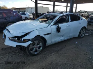 2018 Jaguar XE 25t with VIN SAJAR4FX7JCP37302, listed as a Copart auction lot 84703324 with 0 mi miles and Salvage Title. Bid and sale history available at carsss.com. Image 1.