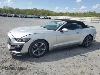 2015 Ford Mustang V6 with VIN 1FATP8EM9F5418982, listed as a Copart auction lot 52032085 with 102,257 mi miles and Salvage title. Bid and sale history available at DreamBid. Image 1.