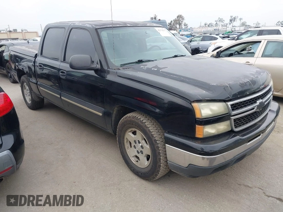2006 Chevrolet Silverado 1500 LT1 with VIN 2GCEC13T961184876, listed as a IAAI auction lot 42174117 with 205,599 mi miles. Bid and sale history available at carsss.com. Image 1.