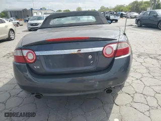 2007 Jaguar XK with VIN SAJWA44B875B18955, listed as a Copart auction lot 53782525 with 0 mi miles and Salvage Title. Bid and sale history available at carsss.com. Image 6.