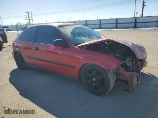 1999 Honda Civic DX with VIN 2HGEJ6440XH102070, listed as a Copart auction lot 44971915 with 207,799 mi miles and Salvage Title. Bid and sale history available at carsss.com. Image 4.