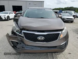 2015 Kia Sportage LX with VIN KNDPB3AC9F7698837, listed as a Copart auction lot 54319155 with 156,113 mi miles and Salvage Title. Bid and sale history available at carsss.com. Image 5.