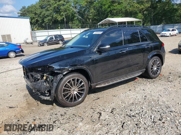 2020 Mercedes-Benz GLE 450 with VIN 4JGFB5KB6LA217594, listed as a Copart auction lot 58564685 with 80,188 mi miles and Salvage title. Bid and sale history available at DreamBid. Image 1.