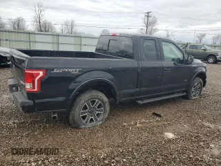 2016 Ford F-150 XLT with VIN 1FTEX1EP1GFD57885, listed as a Copart auction lot 48910695 with 75,884 mi miles and Salvage Title. Bid and sale history available at carsss.com. Image 3.