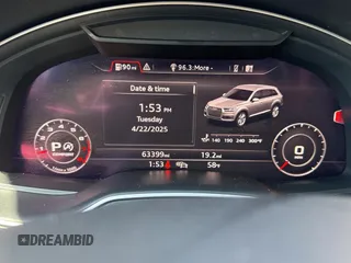 2019 Audi Q7 Premium Plus with VIN WA1LAAF78KD006428, listed as a Copart auction lot 54744225 with 63,399 mi miles and Clean Title. Bid and sale history available at carsss.com. Image 8.