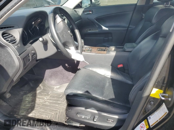 2012 Lexus IS 250 with VIN JTHCF5C22C5060552, listed as a Copart auction lot 48714725 with 138,583 mi miles and Salvage Title. Bid and sale history available at DreamBid. Image 7.