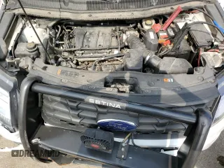 2016 Ford Utility Police Interceptor with VIN 1FM5K8ARXGGC26877, listed as a Copart auction lot 64150904 with 215,019 mi miles and Salvage Title. Bid and sale history available at carsss.com. Image 11.