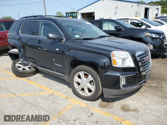 2017 GMC Terrain SLE with VIN 2GKALNEK5H6324202, listed as a Copart auction lot 68570044 with 52,031 mi miles and Salvage Title. Bid and sale history available at carsss.com. Image 4.