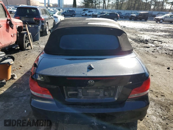 2010 BMW 1 Series 135i with VIN WBAUN9C58AVK41918, listed as a Copart auction lot 86217794 with Not Provided miles and Salvage Title. Bid and sale history available at carsss.com. Image 6.