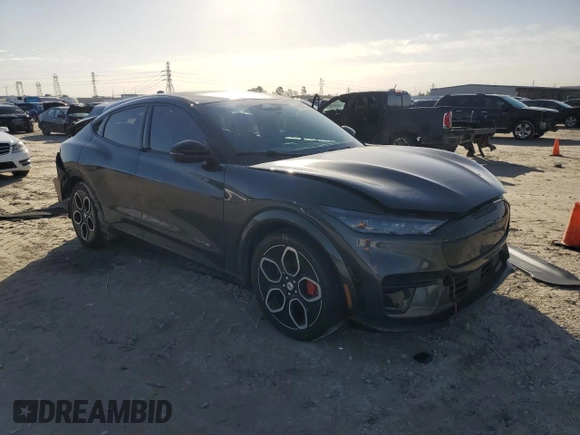 2021 Ford Mustang Mach-E GT with VIN 3FMTK4SE5MME01453, listed as a Copart auction lot 89256735 with 56,462 mi miles and Clean title. Bid and sale history available at DreamBid. Image 4.