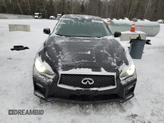 2017 Infiniti Q50 3.0t Signature Edition with VIN JN1EV7ARXHM841053, listed as a Copart auction lot 43552075 with 74,034 mi miles and Clean Title. Bid and sale history available at carsss.com. Image 5.