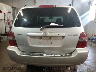 2006 Toyota Highlander with VIN JTEHP21A060168162, listed as a Copart auction lot 45755325 with 199,639 mi miles and Salvage Title. Bid and sale history available at carsss.com. Image 6.