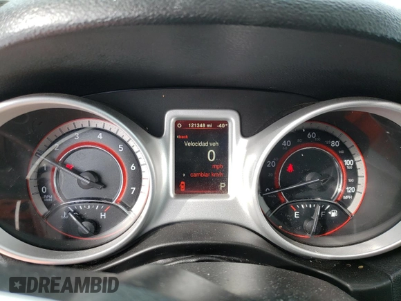 2018 Dodge Journey GT with VIN 3C4PDCEG6JT523585, listed as a Copart auction lot 44760835 with 121,348 mi miles and Non Repairable. Bid and sale history available at carsss.com. Image 9.