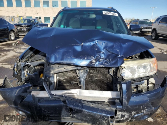 2006 Subaru Forester X with VIN JF1SG65656H722603, listed as a Copart auction lot 85505424 with 128,644 mi miles and Salvage Title. Bid and sale history available at DreamBid. Image 5.