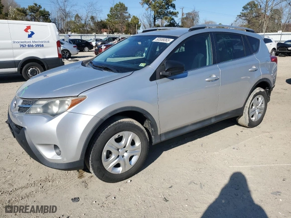 2014 Toyota RAV4 LE with VIN 2T3ZFREV1EW122108, listed as a Copart auction lot 50558065 with 140,907 mi miles and Salvage Title. Bid and sale history available at carsss.com. Image 1.
