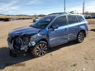 2018 Subaru Forester Premium with VIN JF2SJGECXJH511415, listed as a Copart auction lot 82927724 with 85,939 mi miles and Salvage Title. Bid and sale history available at carsss.com. Image 1.