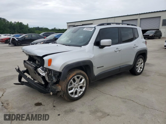 2018 Jeep Renegade Latitude с VIN ZACCJABB7JPH16145, выставлен на аукционе Copart как лот 55935395 с пробегом 102 648 миль миль и Списание • Salvage title. История ставок и продаж доступна на DreamBid. Изображение 1.
