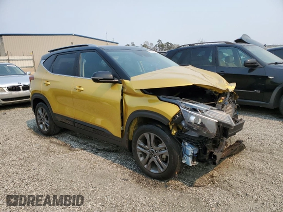 2022 Kia Seltos S с VIN KNDEU2AA2N7328435, выставлен на аукционе Copart как лот 50788665 с пробегом 22 890 миль миль и Списание • Salvage title. История ставок и продаж доступна на DreamBid. Изображение 4.
