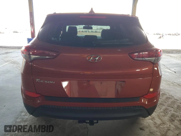 2018 Hyundai Tucson SEL Plus with VIN KM8J33A49JU605252, listed as a Copart auction lot 44616425 with 58,721 mi miles and Salvage Title. Bid and sale history available at carsss.com. Image 6.