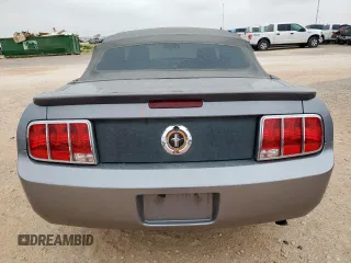 2007 Ford Mustang Deluxe with VIN 1ZVFT84N675330712, listed as a Copart auction lot 58337415 with 105,123 mi miles and Salvage title. Bid and sale history available at DreamBid. Image 6.