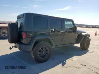 2008 Jeep Wrangler Unlimited Rubicon with VIN 1J4GA69188L654677, listed as a Copart auction lot 45746585 with Not Provided miles and Salvage Title. Bid and sale history available at carsss.com. Image 3.
