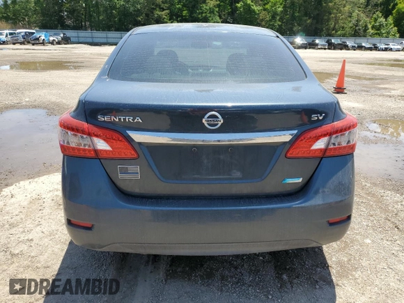 2013 Nissan Sentra SR with VIN 3N1AB7AP0DL799051, listed as a Copart auction lot 55533735 with 189,249 mi miles and Clean Title. Bid and sale history available at DreamBid. Image 6.