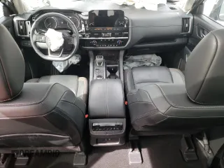 2023 Nissan Pathfinder SL with VIN 5N1DR3CD6PC230945, listed as a Copart auction lot 48570295 with 27,680 mi miles and Salvage title. Bid and sale history available at DreamBid. Image 8.