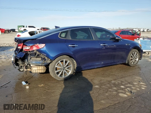 2019 Kia Optima LX with VIN 5XXGT4L34KG358920, listed as a Copart auction lot 42580785 with 88,416 mi miles and Salvage Title. Bid and sale history available at carsss.com. Image 3.