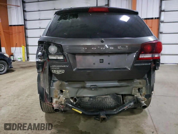 2015 Dodge Journey Crossroad z VIN 3C4PDDGGXFT519212, wystawiony jako Copart lot #46250663 z przebiegiem 128 417 mil mil oraz Szkoda całkowita • Salvage title. Historia ofert i sprzedaży dostępna na DreamBid. Obrazek 6.