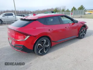 2022 Kia EV6 GT-Line with VIN KNDC4DLCXN5027702, listed as a IAAI auction lot 41891614 with 68,045 mi miles and . Bid and sale history available at DreamBid. Image 4.