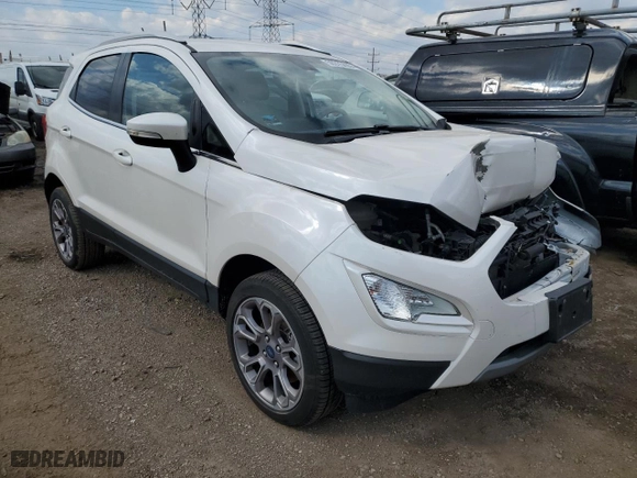 2019 Ford EcoSport Titanium with VIN MAJ6S3KL0KC300903, listed as a Copart auction lot 50315495 with 67,813 mi miles and Salvage Title. Bid and sale history available at carsss.com. Image 4.