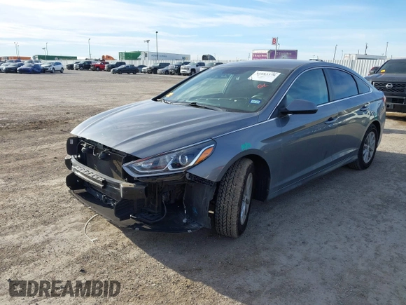 2019 Hyundai Sonata SE with VIN 5NPE24AF0KH774328, listed as a IAAI auction lot 41083370 with 84,196 mi miles and . Bid and sale history available at carsss.com. Image 2.