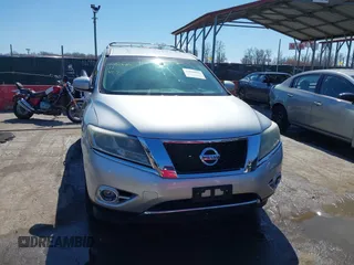 2013 Nissan Pathfinder SL with VIN 5N1AR2MM6DC628809, listed as a IAAI auction lot 41850082 with 129,640 mi miles and . Bid and sale history available at DreamBid. Image 12.