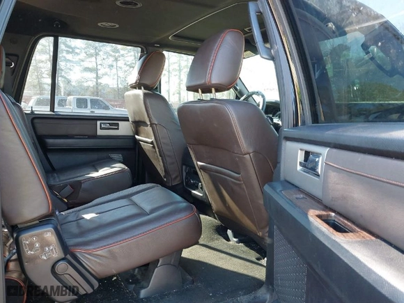 2017 Ford Expedition EL XLT with VIN 1FMJK1JT0HEA32907, listed as a IAAI auction lot 41417973 with 159,954 mi miles. Bid and sale history available at carsss.com. Image 8.
