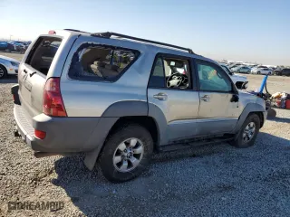 2003 Toyota 4Runner SR5 with VIN JTEZT14RX30007082, listed as a Copart auction lot 45438765 with 272,145 mi miles and Salvage Title. Bid and sale history available at carsss.com. Image 3.