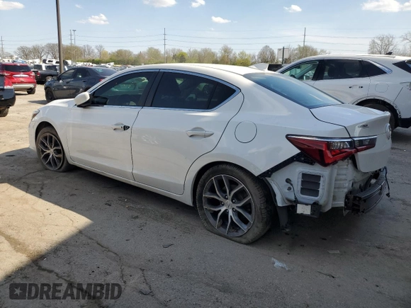 2020 Acura ILX Premium with VIN 19UDE2F73LA005700, listed as a Copart auction lot 52333645 with Not provided miles and Salvage title. Bid and sale history available at DreamBid. Image 2.