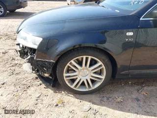 2008 Audi S6 with VIN WAUDN74F98N000603, listed as a IAAI auction lot 42018085 with 152,160 mi miles. Bid and sale history available at carsss.com. Image 6.