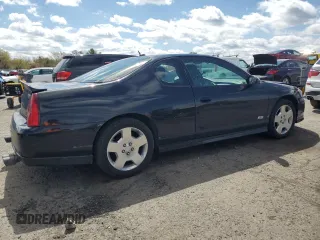 2006 Chevrolet Monte Carlo SS with VIN 2G1WL16C669234529, listed as a Copart auction lot 52373025 with 118,827 mi miles and Salvage Title. Bid and sale history available at carsss.com. Image 3.