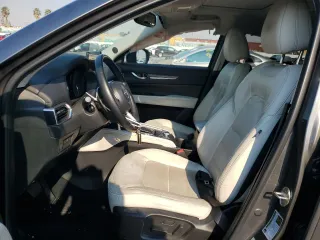 2023 Mazda CX-5 2.5 S Premium Plus Package with VIN JM3KFBEM6P0185977, listed as a Copart auction lot 87872585 with 28,568 mi miles and Salvage Title. Bid and sale history available at carsss.com. Image 7.