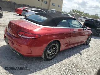 2021 Mercedes-Benz C 300 with VIN W1KWK8EB0MG104360, listed as a Copart auction lot 51353924 with 11,794 mi miles and Salvage Title. Bid and sale history available at DreamBid. Image 3.