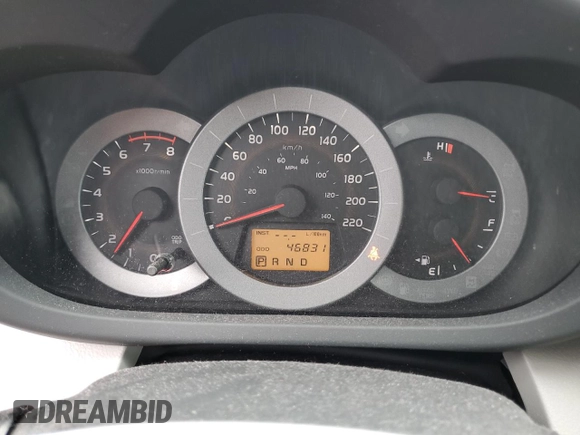 2011 Toyota RAV4 with VIN 2T3BF4DV8BW110748, listed as a Copart auction lot 52710505 with 46,831 mi miles and Clean Title. Bid and sale history available at DreamBid. Image 9.